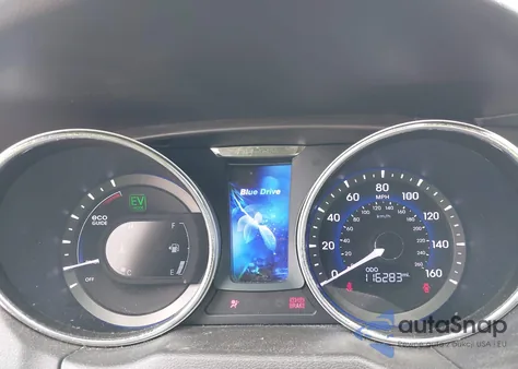 2012 Hyundai Sonata Hybrid from USA, damaged, VIN KMHEC4A45CA032376